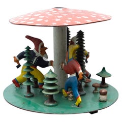 Christmas Table Decoration, 1950s, Czechoslovakia