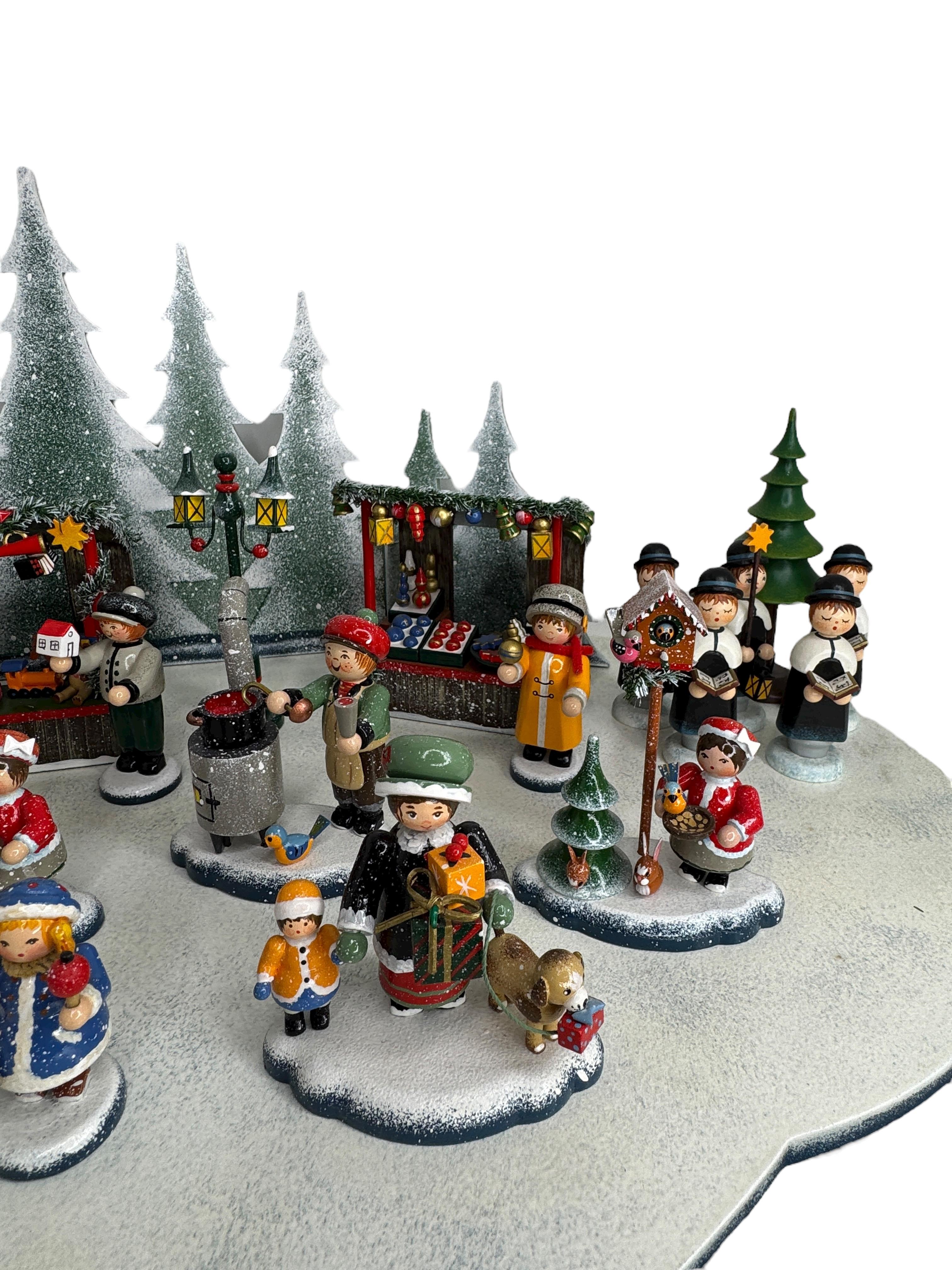 Allemand Noël A. Winter Market Kathe Wohlfahrt Rothenburg o.T. en vente