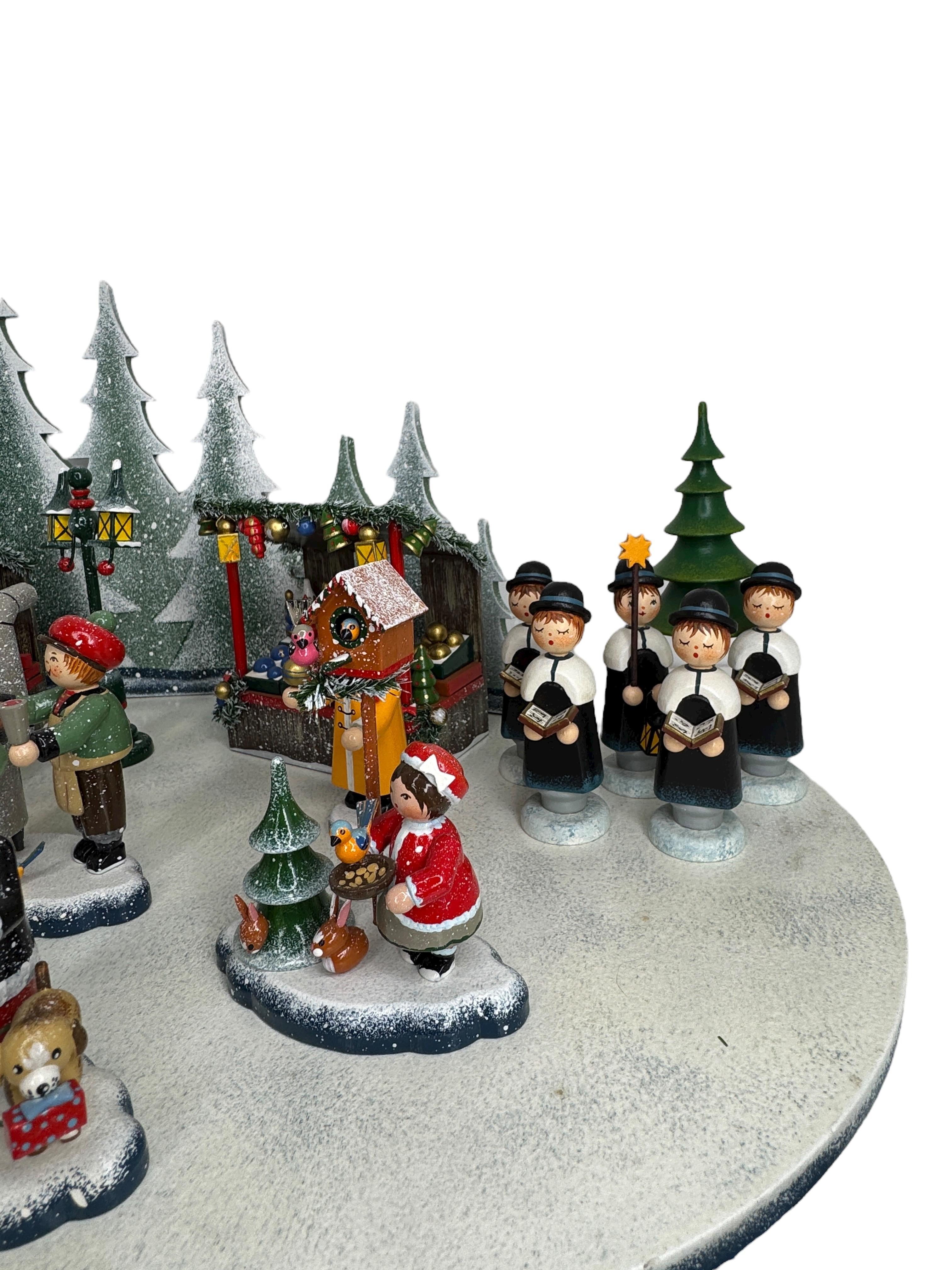 Fait main Noël A. Winter Market Kathe Wohlfahrt Rothenburg o.T. en vente