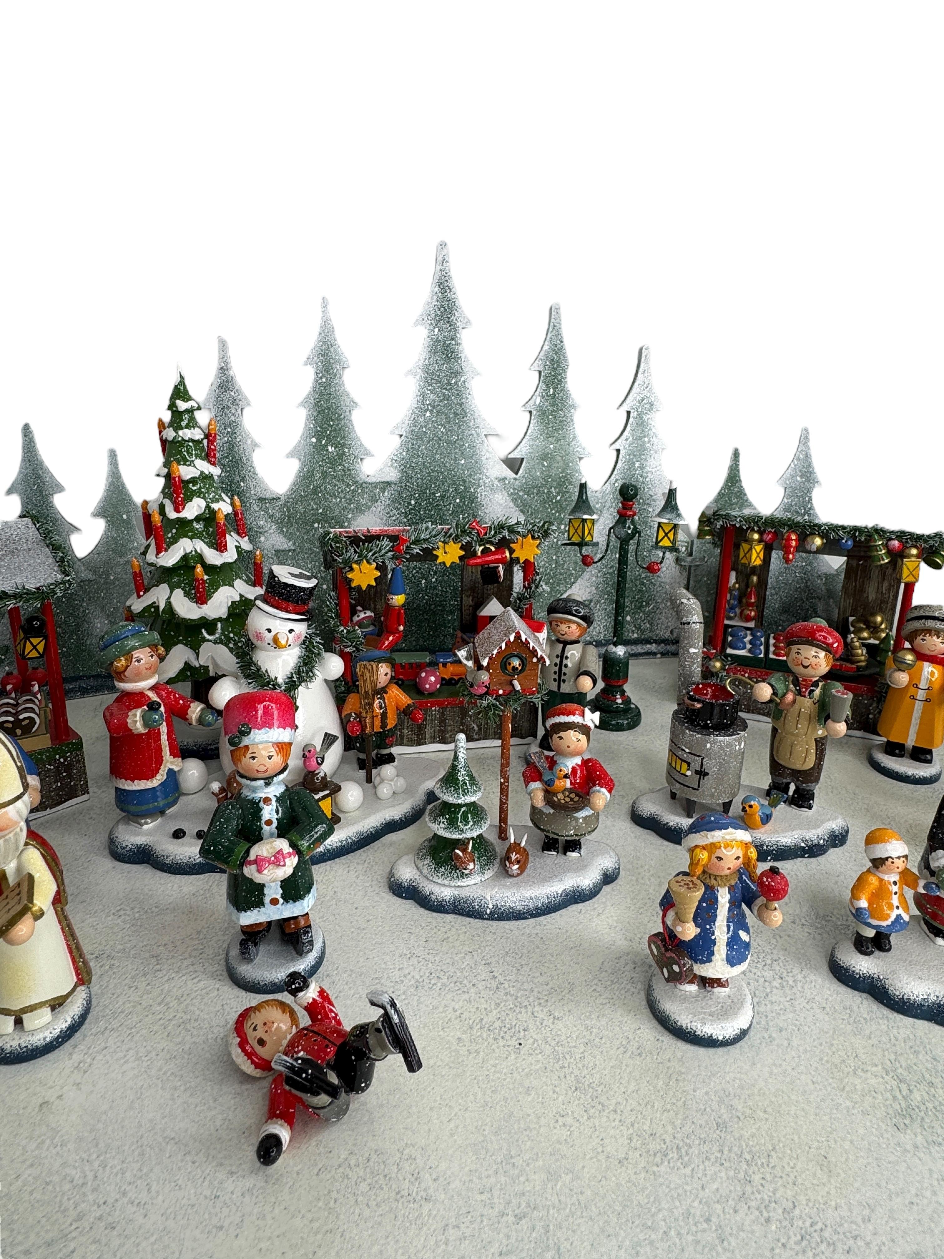 Noël A. Winter Market Kathe Wohlfahrt Rothenburg o.T. Bon état - En vente à Nuernberg, DE