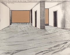 CHRISTO AND JEANNE-CLAUDE, WRAPPED FLOORS - 1983 - MIXED MEDIA