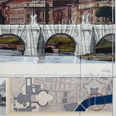Ponte Sant' Angelo, wrapped (project for Rome)