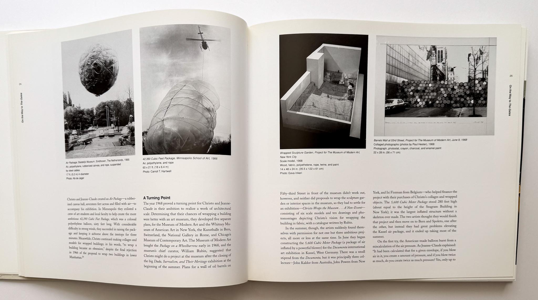 Fabric Christo and Jeanne-Claude: On the Way to The Gates (Inscribed) For Sale