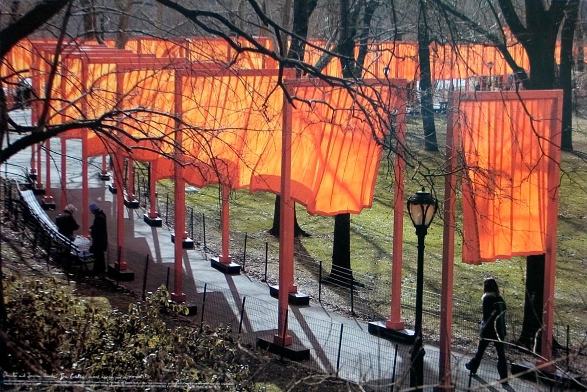 Christo et Jean-Claude-The Gates Project Photo #28 Vintage New York