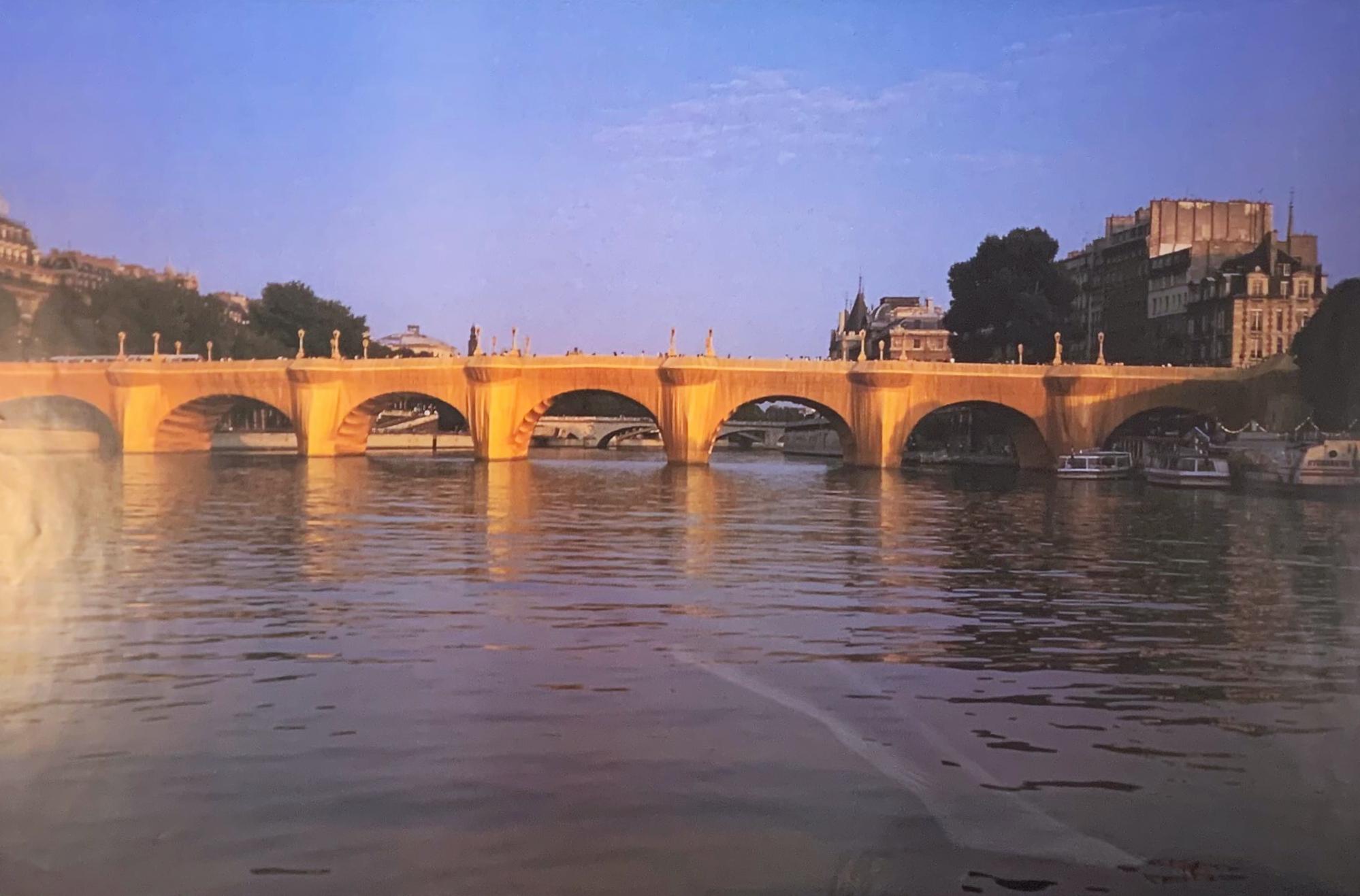 The Pont Neuf Wrapped, 1976 (Poster) - Photograph by Christo and Jeanne-Claude