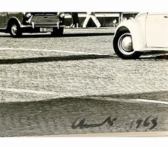 Vintage Signed SIlver Gelatin Photograph Christo Wrapped Kunsthalle Cugini Photo