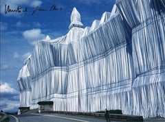 Reichstag enveloppé (I) (Parlement allemand, ciel bleu)