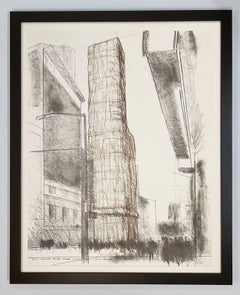 Allied Chemical Tower, Packed, Project for Number 1, Times Square, New York