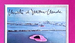 Art Card: Surrounded Islands (Hand Signed by Christo and Jeanne-Claude), Framed