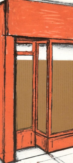 Christo and Jeanne-Claude, Fachada naranja, Proyecto, Ediciones Poligrafa, 1979