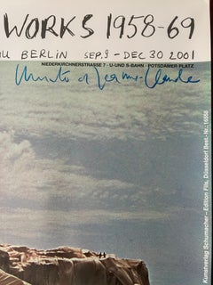 Christo und Jeanne-Claude „Wrapped Coast“ Little Bay, Australien, signierter Druck