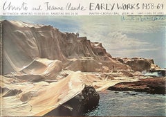 Christo and Jeanne-Claude 'Wrapped Coast' Little Bay, Australia Stampa firmata