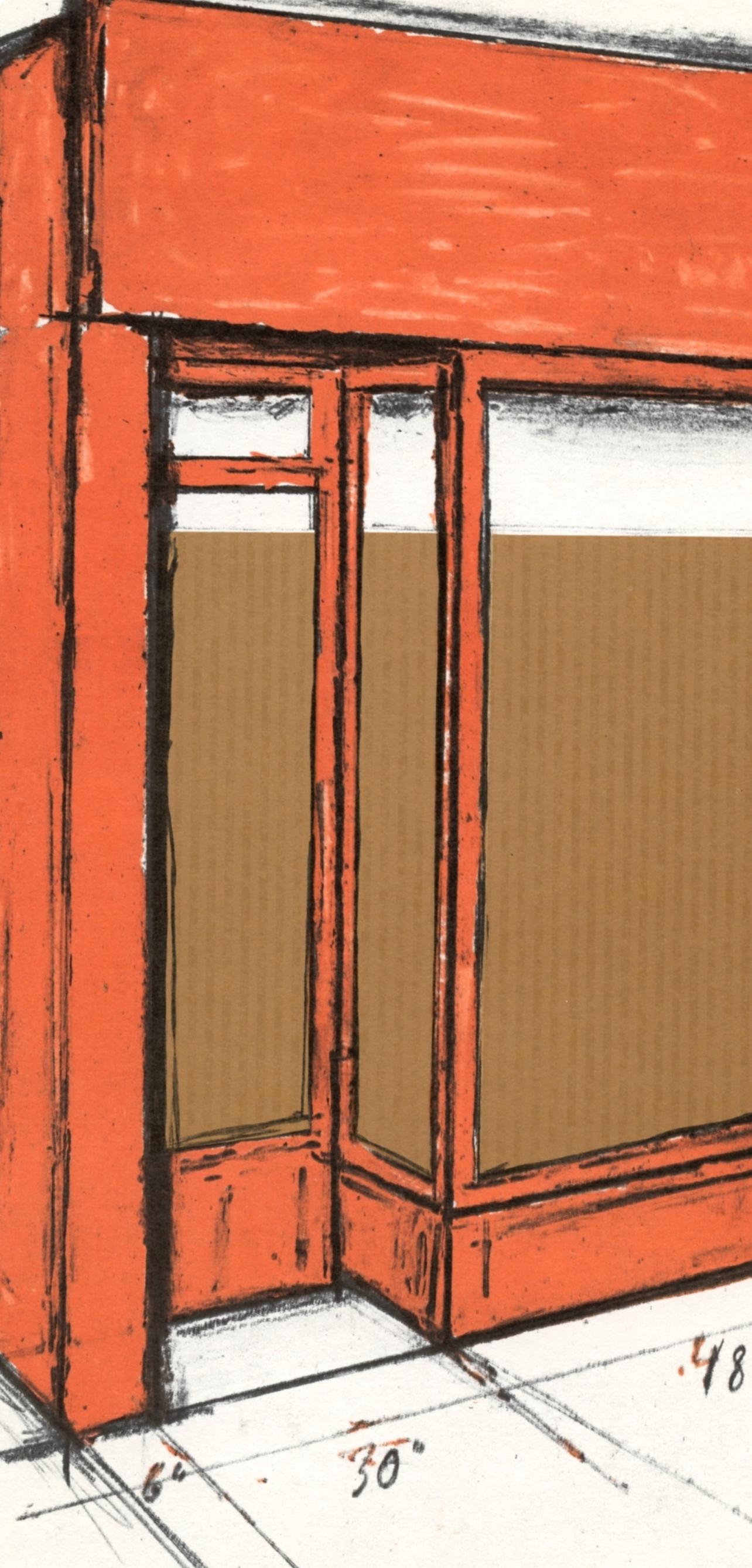 Christo, Komposition, Ediciones Polígrafa, Redfern Gallery (nach) – Print von Christo and Jeanne-Claude