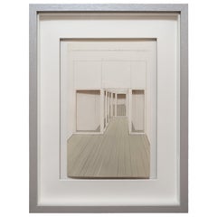 Corridor store front, Lithograph, Minimalism and Contemporary Minimalist, Space