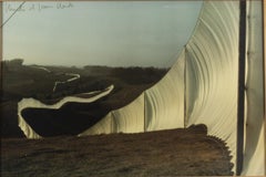 Christo and Jeanne-Claude Running Fence, Sonoma and Marin Counties, CA Print