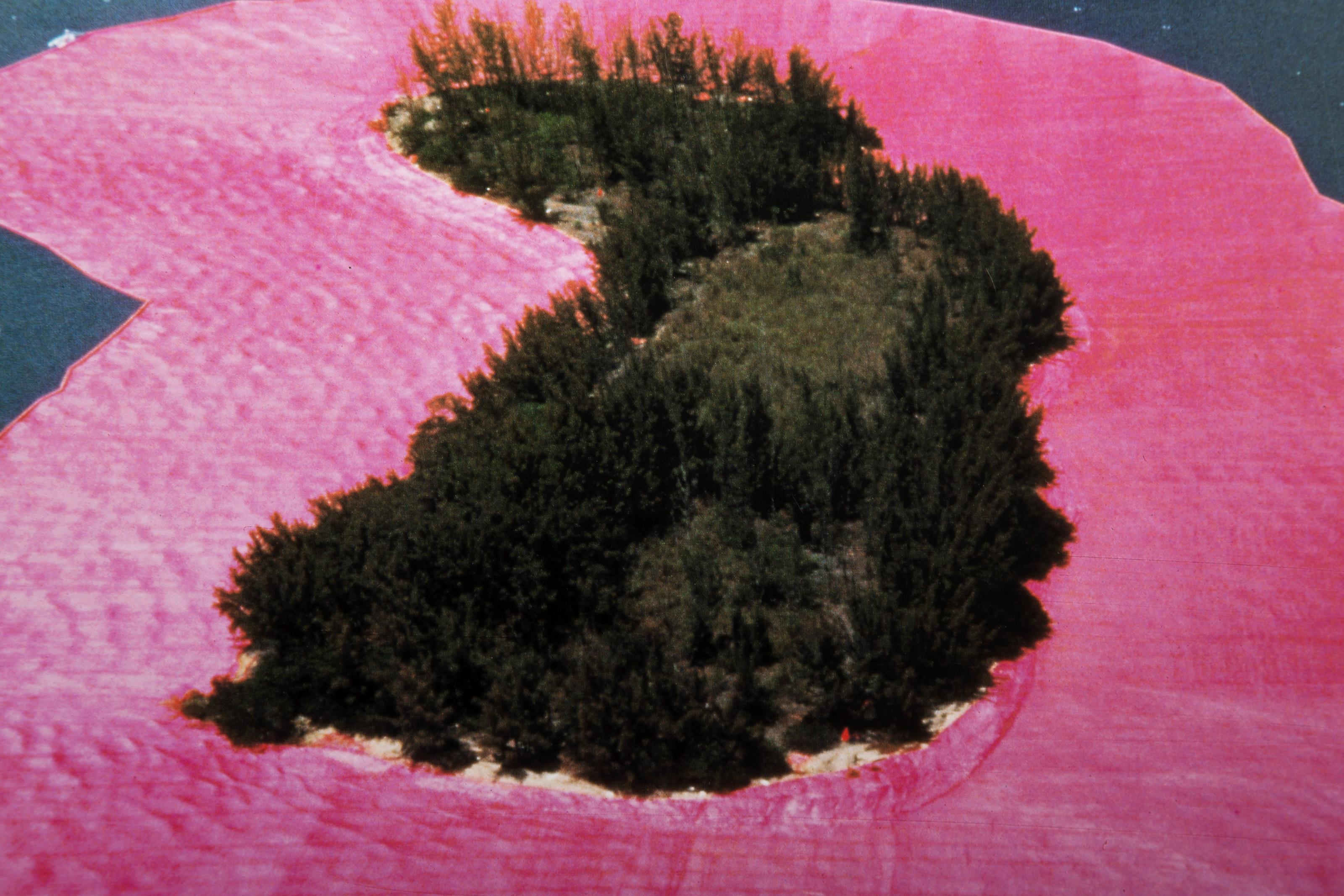 Surrounded Islands, Poster, signed in marker by Christo and Jeanne-Claude For Sale 2