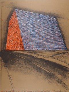 Texas Mastaba, Project for 500, 000 Stacked Oil Drums -- Christo & Jeanne Claude