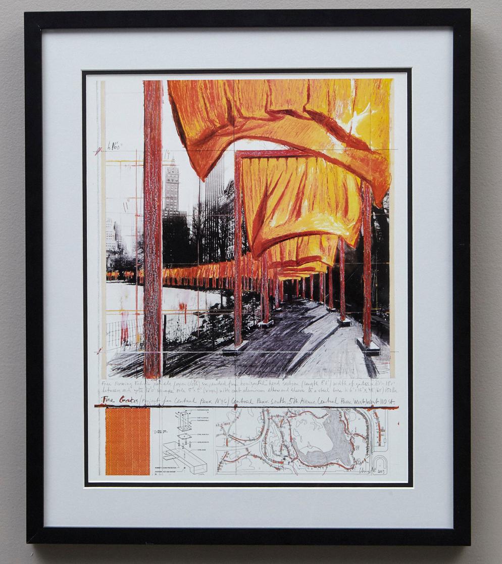 The Gates, Central Park, New York, 1979 - 2005 - Print de Christo and Jeanne-Claude