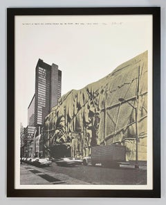 The Museum of Modern Art, Wrapped (Front), Project for New York