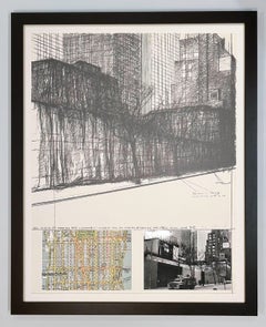 The Museum of Modern Art, Wrapped (Rear), Project for New York