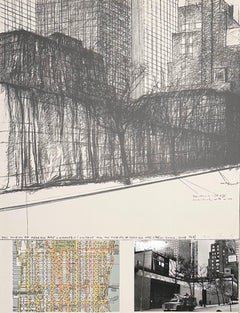 El Museo de Arte Moderno, Envuelto (Reverso), Proyecto para Nueva York