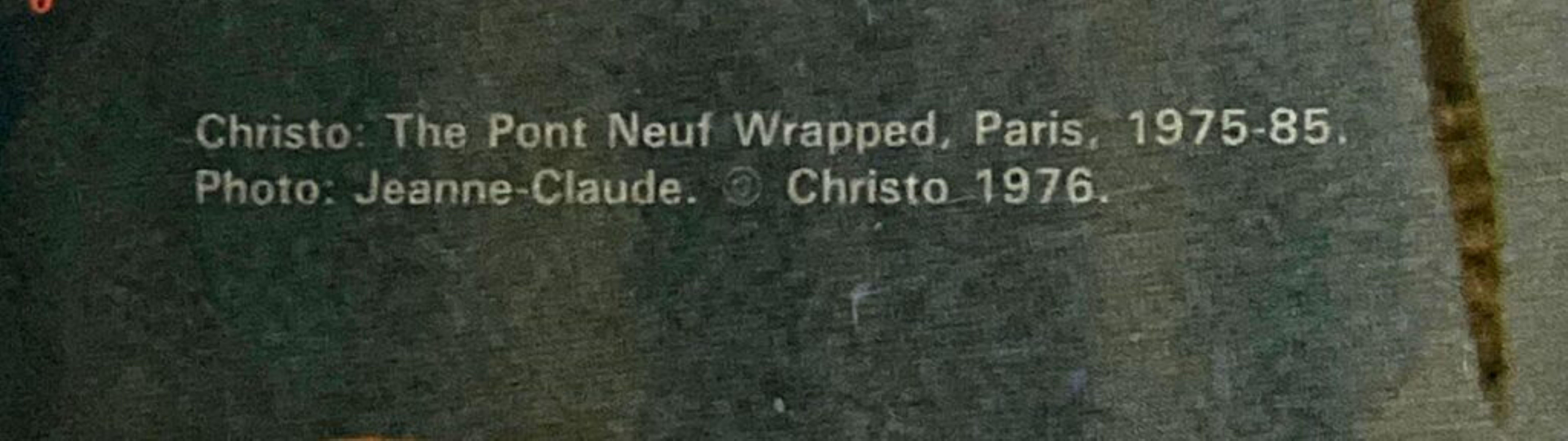 El Pont Neuf, París Envuelto, del Patrimonio de Aviva y Jacob Bal Teshuvah - Print Arte pop de Christo and Jeanne-Claude