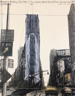 Wrapped Building, Project for 1 Times Square, New York - Christo, Jeanne-Claude 