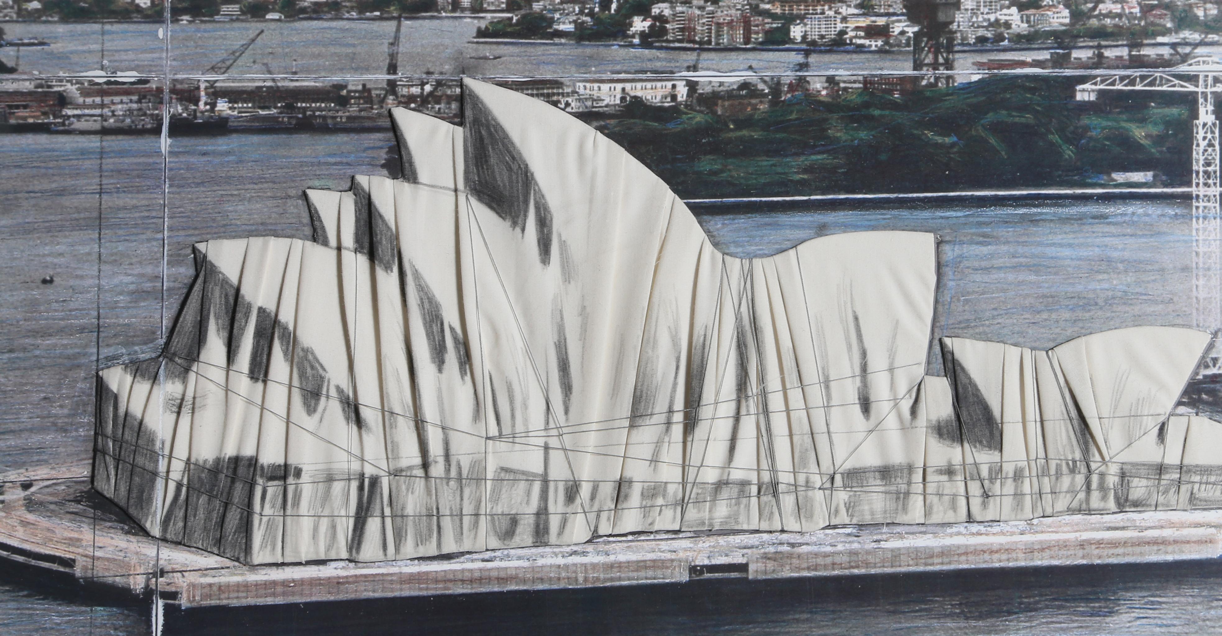 Ópera Envuelta - Proyecto para Sydney - Print Conceptual de Christo and Jeanne-Claude