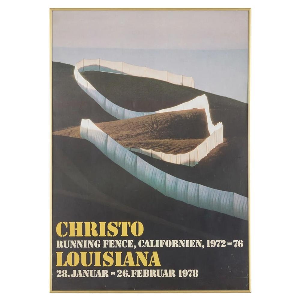 Christo and Jeanne-Claude: Running Fence California (Exhibition Poster)