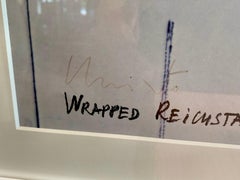 Christo and Jeanne-Claude Wrapped Reichstag, 1971