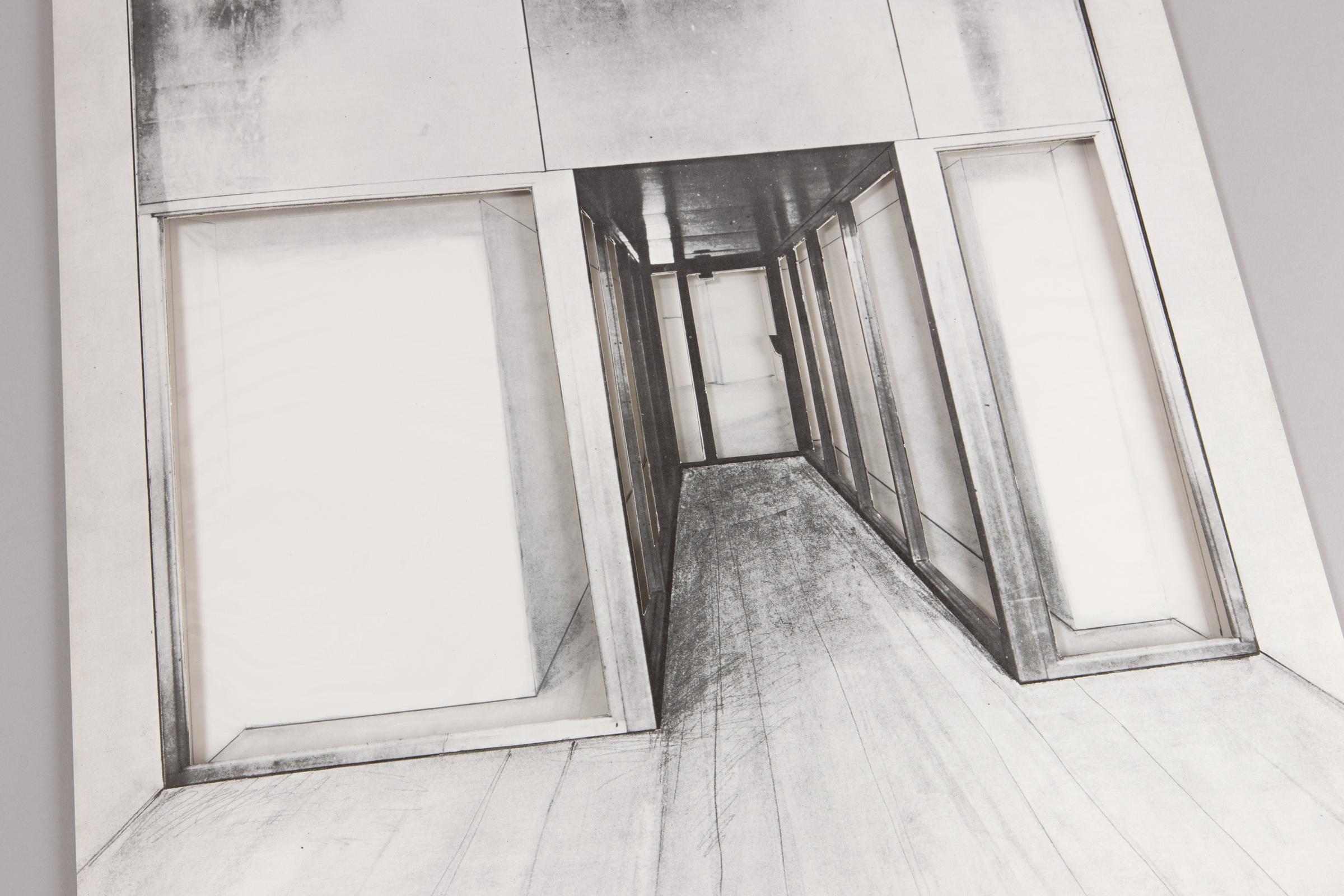 Christo, Corridor Store Front (Monuments) - Signed Collage 5