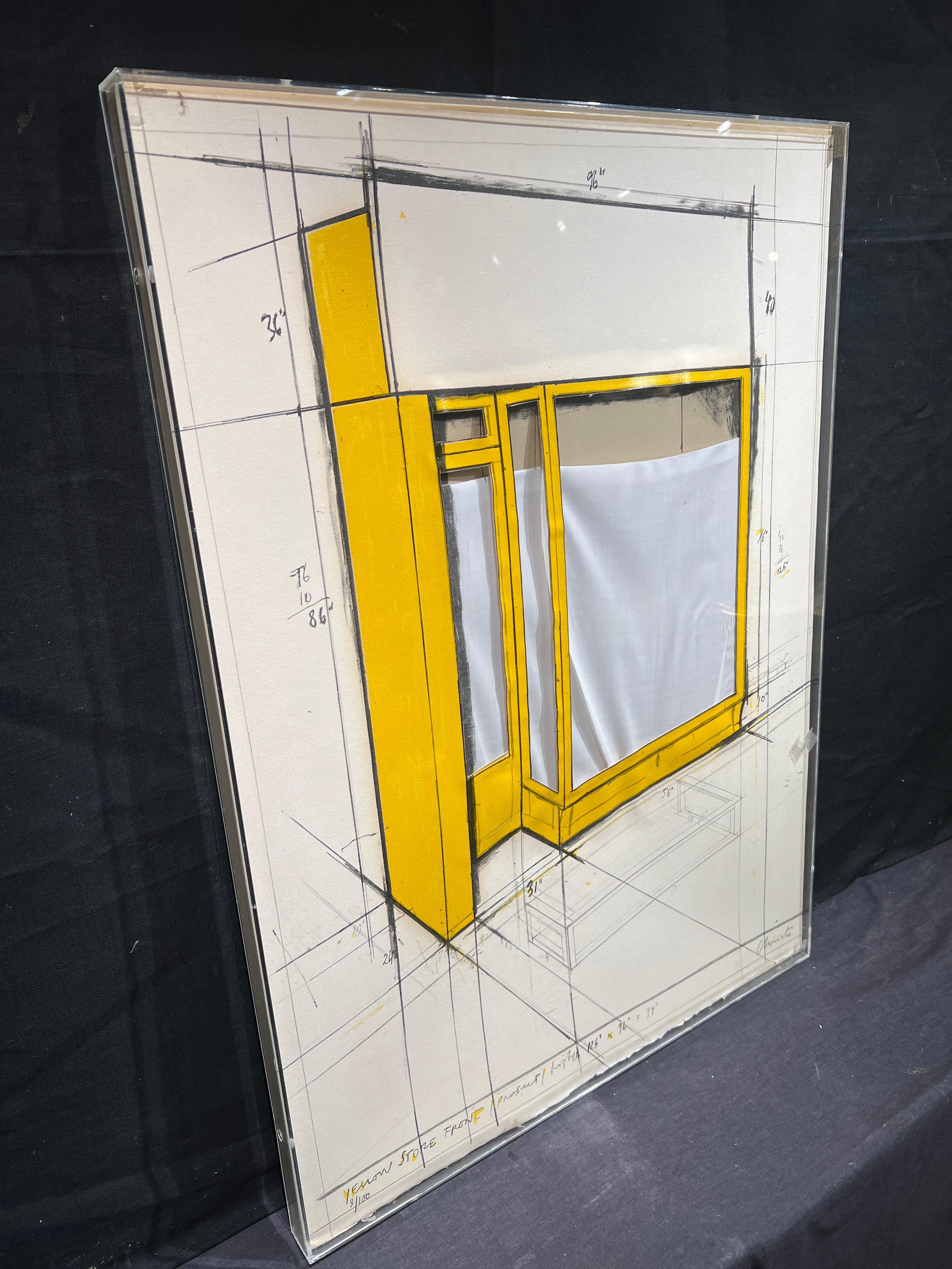 Yellow Store Front, Project, 1980 For Sale 4
