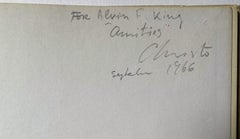 Monografia di Christo (con dedica)