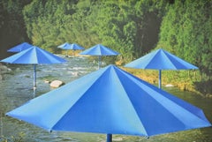 Vintage The Umbrellas - Japan - Offset Print after Christo - 1984/1991