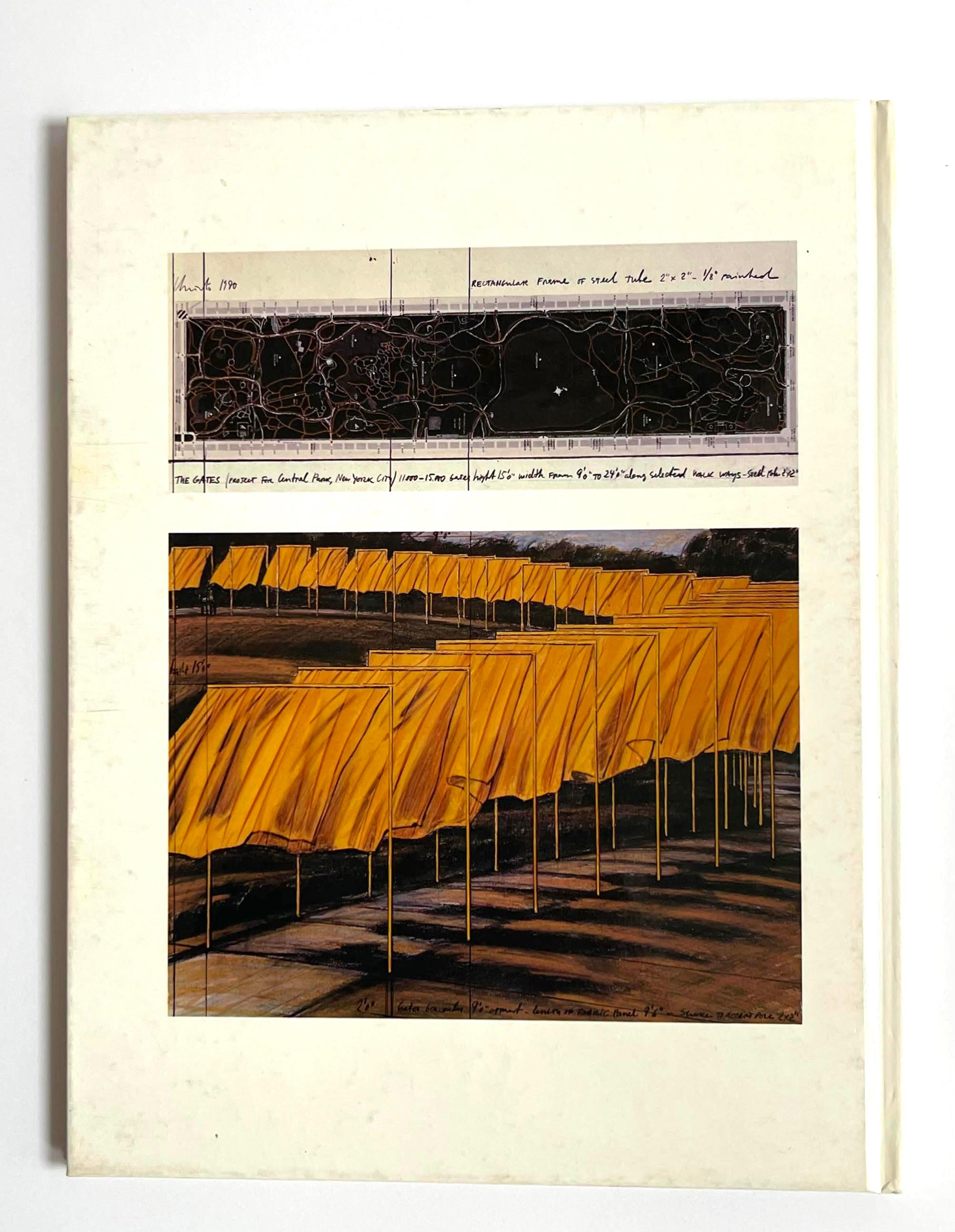 Monograph: Christo The Gates Project for Central Park NYC (Signed and Inscribed) For Sale 3