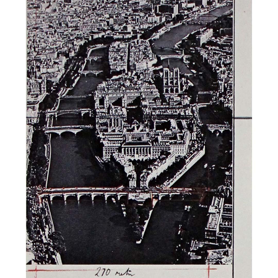 El cartel original de la exposición de 1981 fue creado por Christo para el Salón de Mai en venta 2