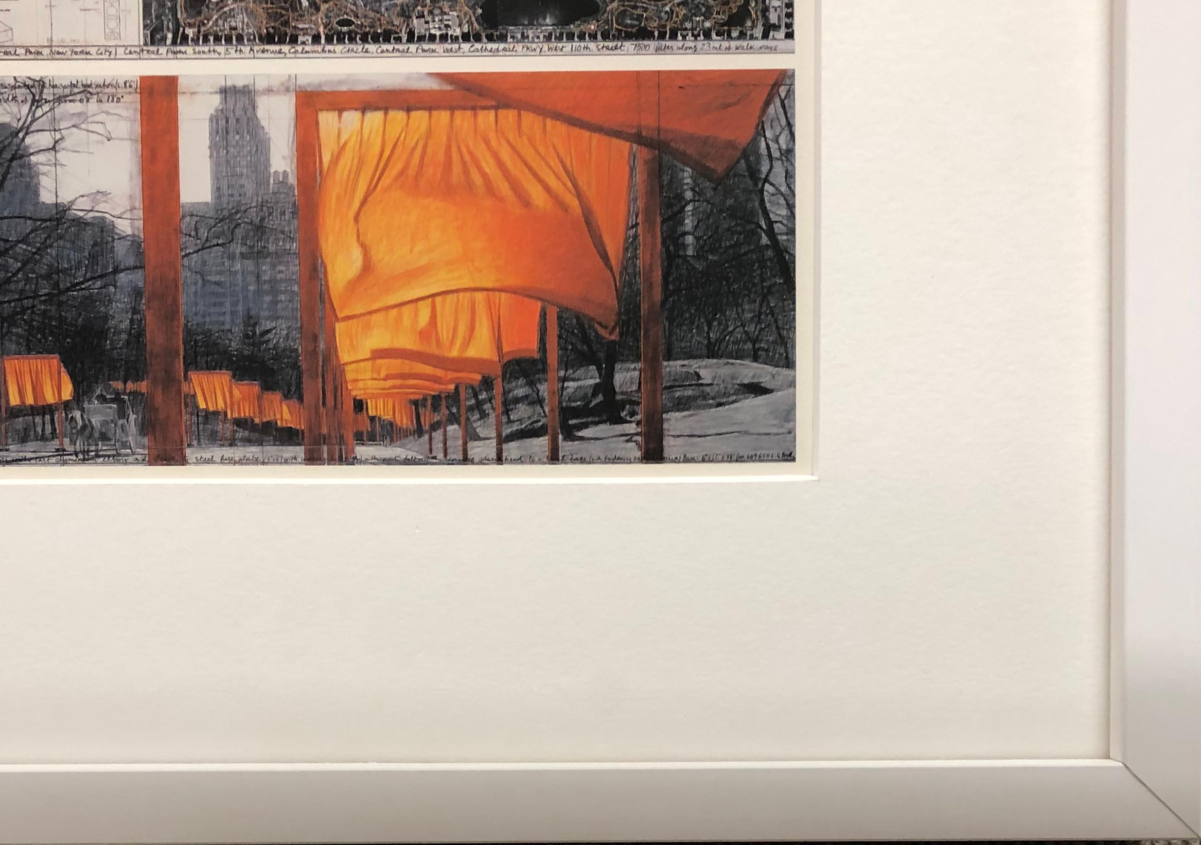 The Gates, Progetto per Central Park, New York City - Print di Christo