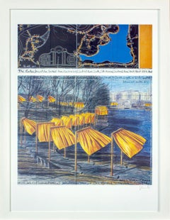 "The Gates VIII, from Project for Central Park, New York" signed lithograph