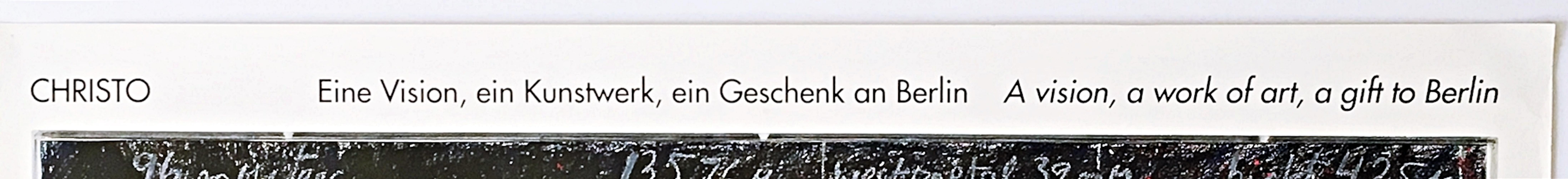 Il Reichstag avvolto di notte (firmato a mano da Christo) in vendita 5