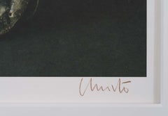 Wrapped Bottle - original Christo modern art lithograph