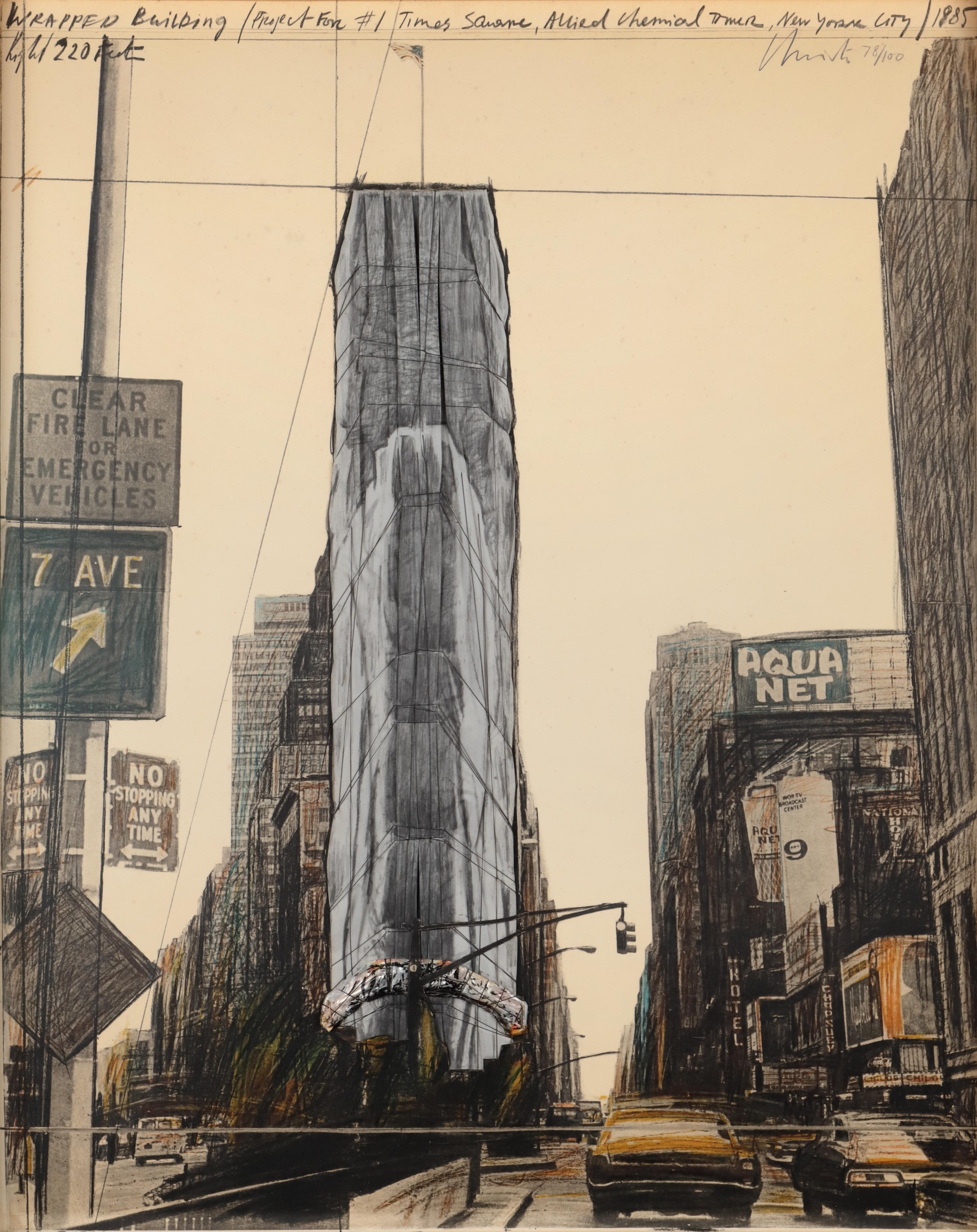 Proyecto de Edificio Envuelto para 1 Times Square Nueva York