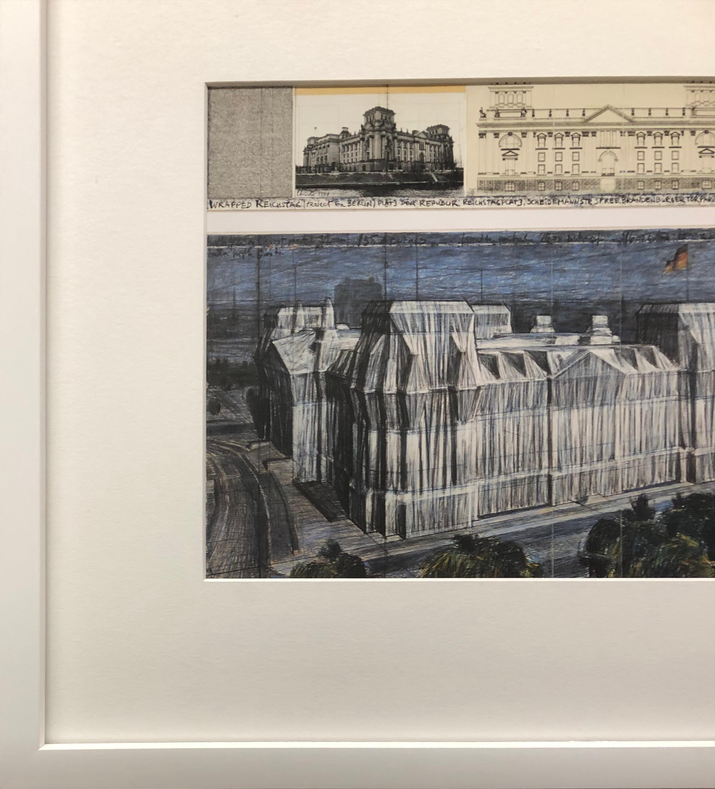 Christo- Envuelto Reichstag Vintage en venta 3