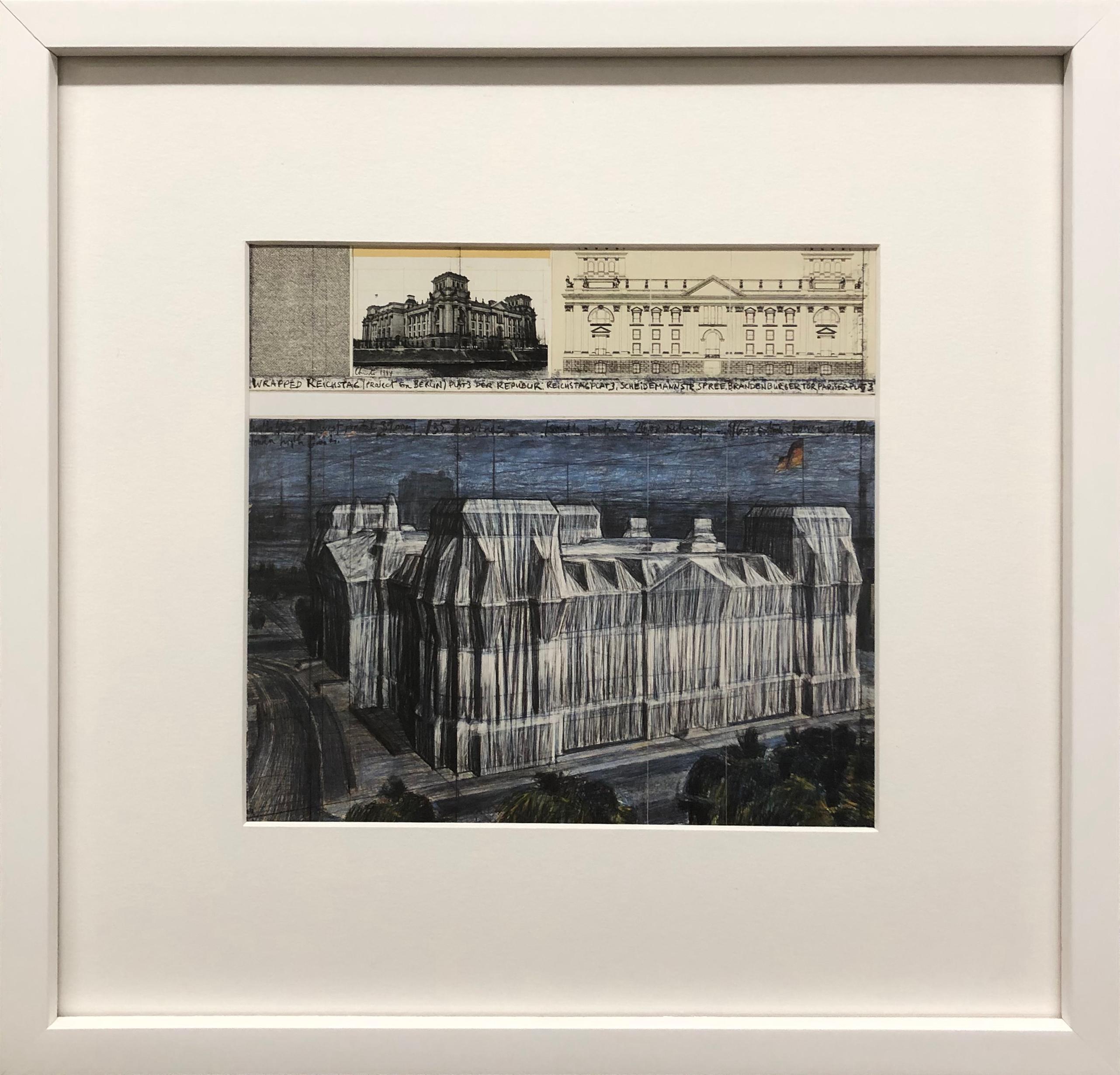 Christo- Envuelto Reichstag Vintage