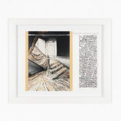 Eingewickelte Treppe (Projekt für die Rue de Paradis) Paris