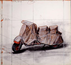 Wrapped Vespa (Project) 1963-64 -  Vespa Motorcycle