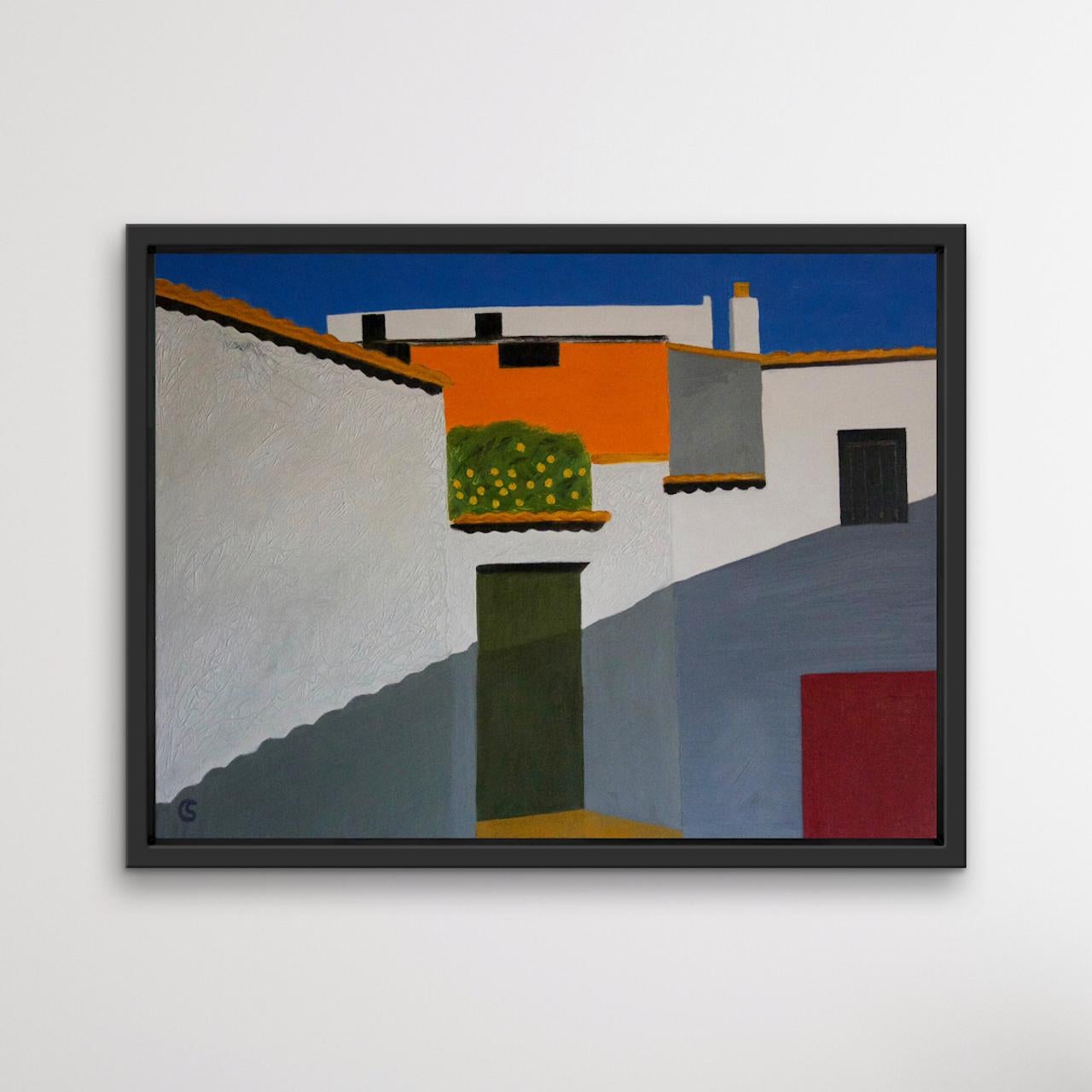 Christo Sharpe has always been fascinated by the abstract shapes that divide town buildings, especially near where he lives in Andalusia. This is an example where the colours, textures and shapes stand out to make the type of image Christo Sharpe