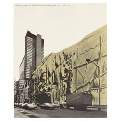 Christo The Museum of Modern Art, Wrapped Project for New York 1971