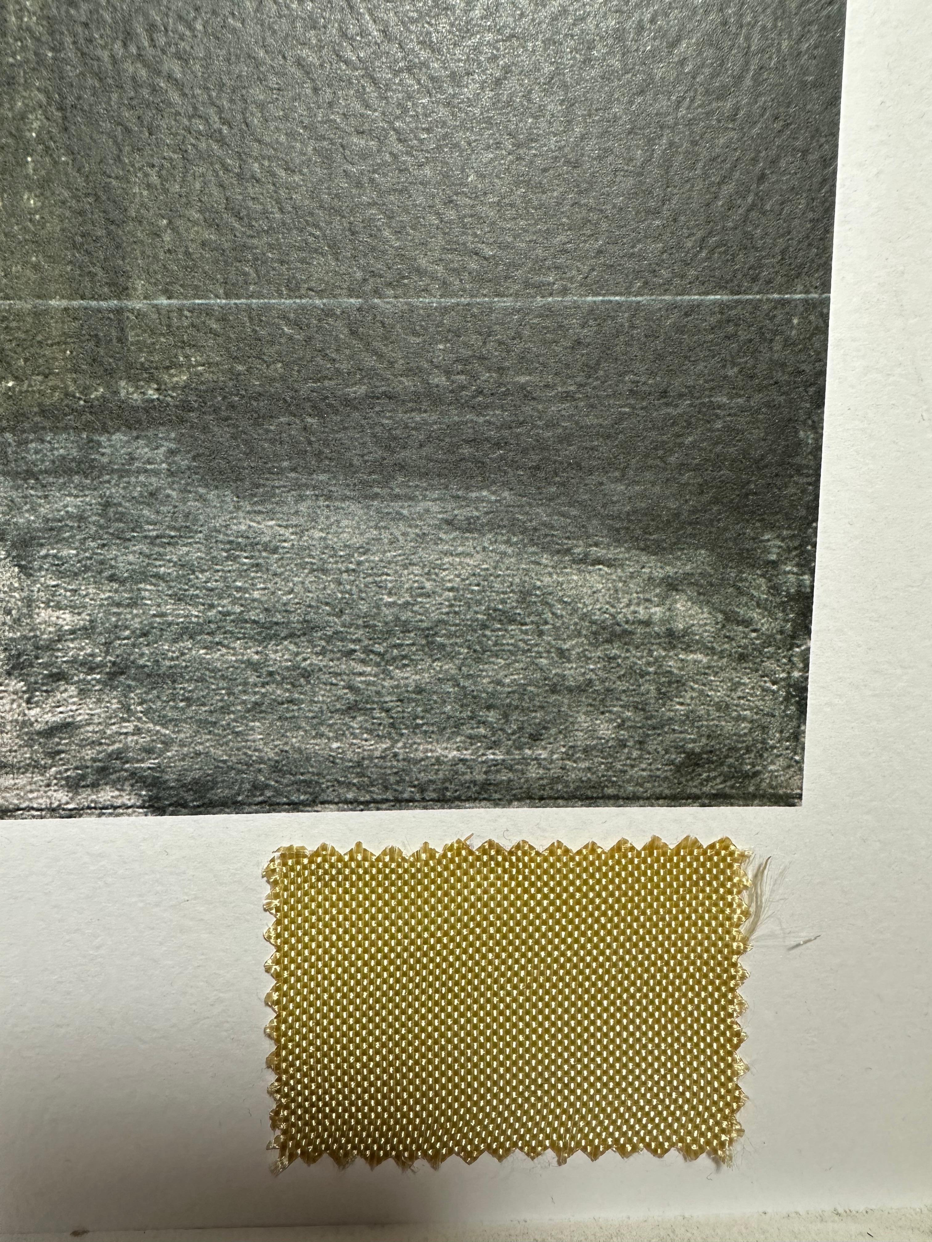 Christo The Pont Neuf Umwickelter Original-Stoff mit Mischtechnik-Leim, handsigniert im Angebot 2