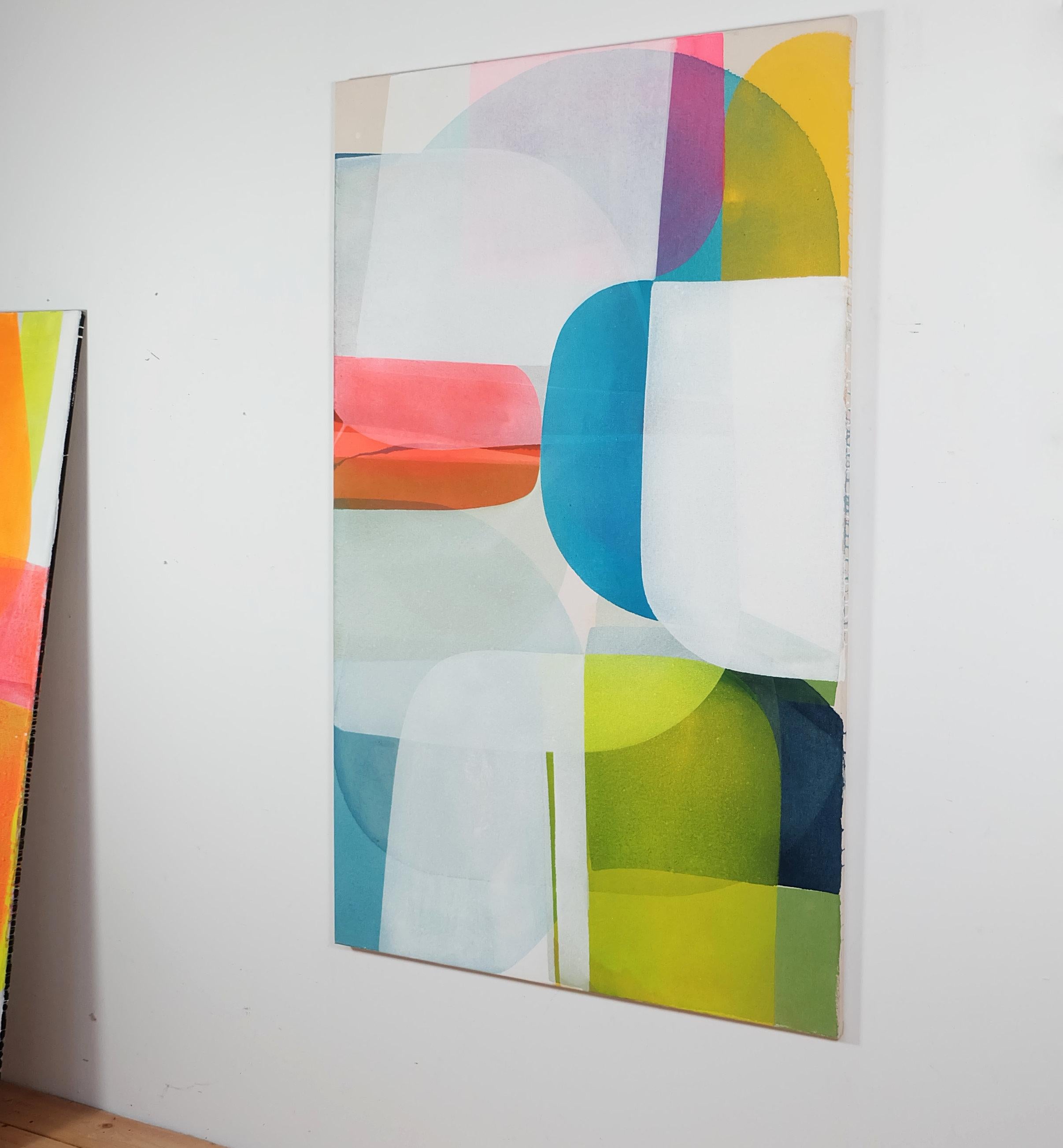 Respiro - di Christof Kindlinger Pittura astratta contemporanea in campo cromatico in vendita 4