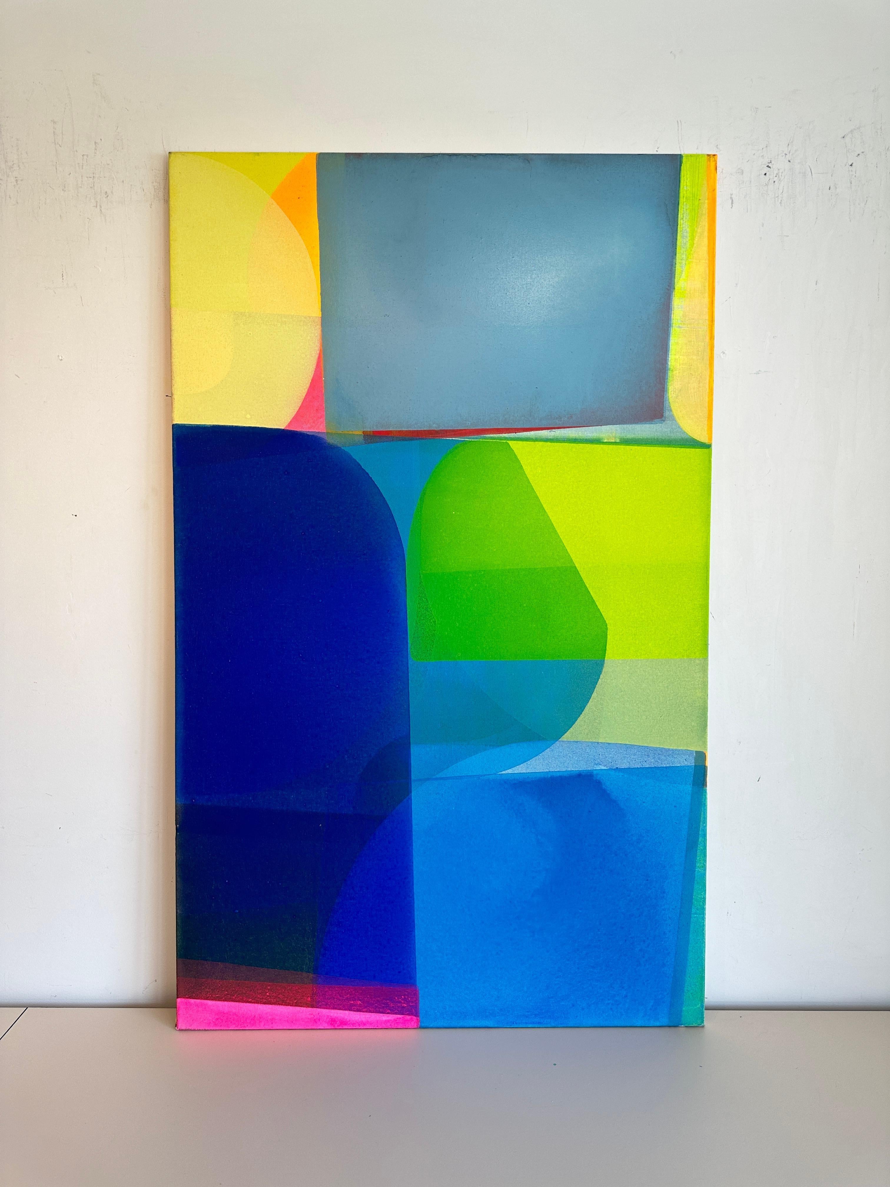 Dawn - by Christof Kindlinger Contemporary abstract colour field Painting For Sale 11